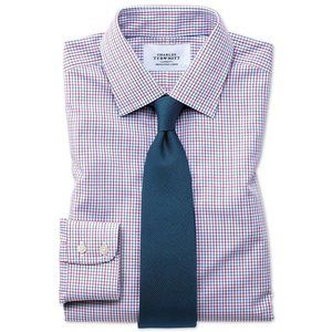 Men's Charles Tyrwhitt Micro-grid Button-down Shirt (EUC)